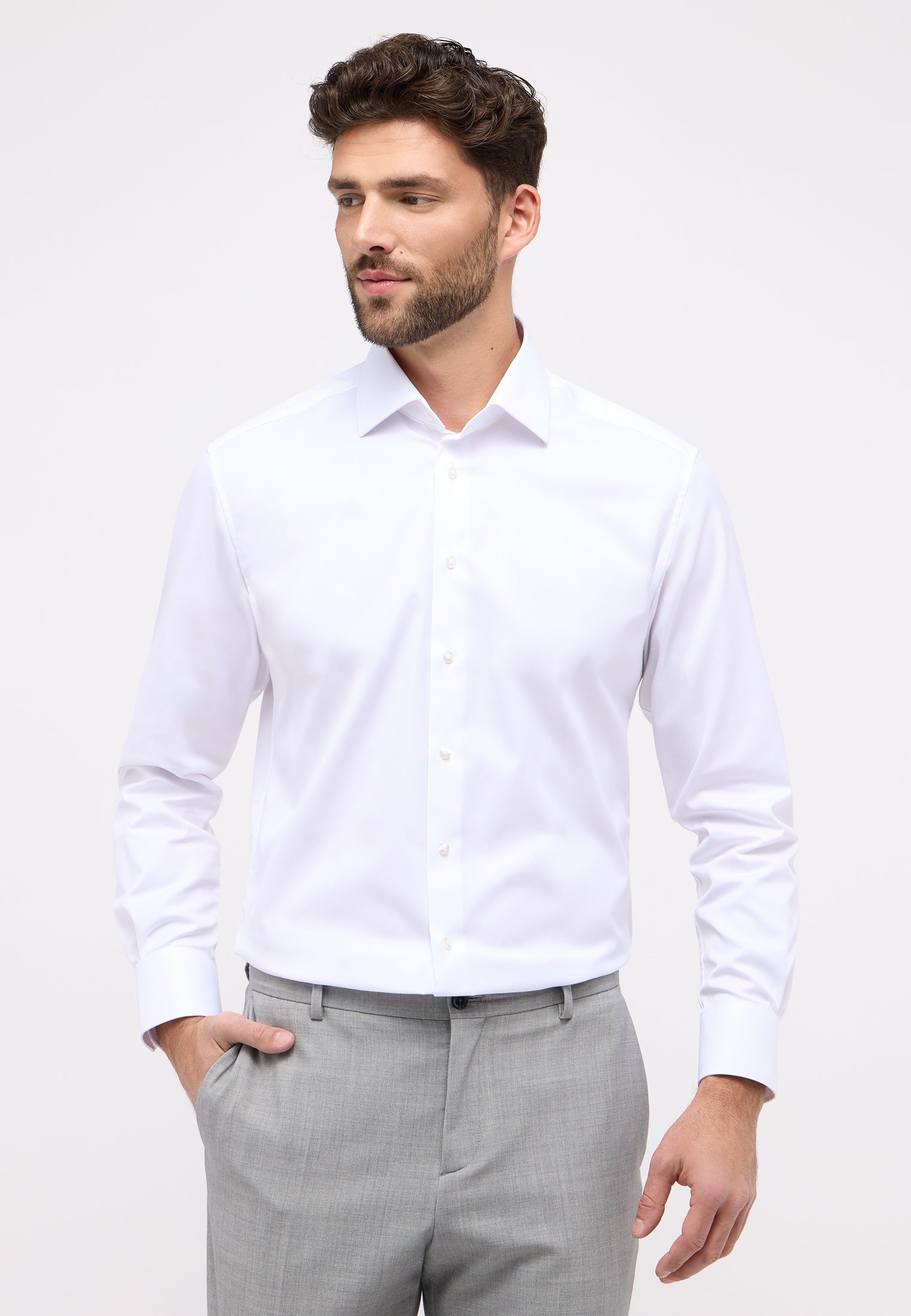 Hemd -  Twill - Langarm