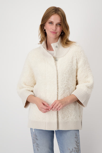 Strickjacke - Boucle