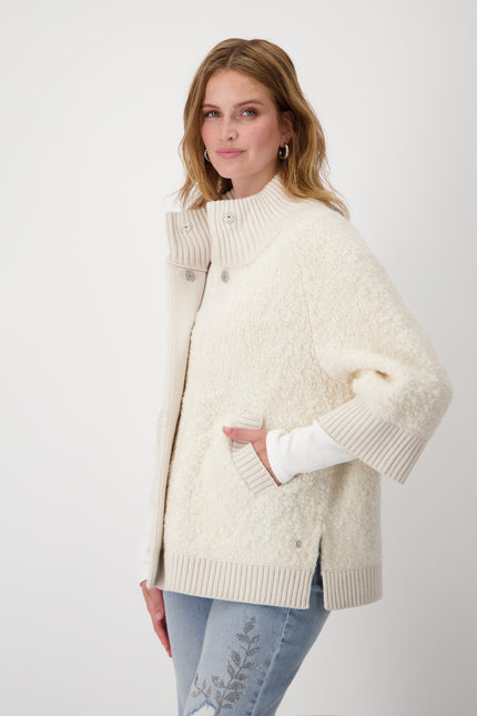 Strickjacke - Boucle