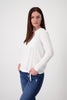 Blusenshirt - Loose Fit - Strassbesatz