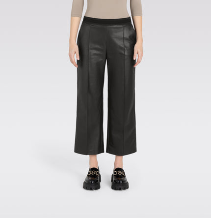 Culotte - Relaxed fit - Lederimitat