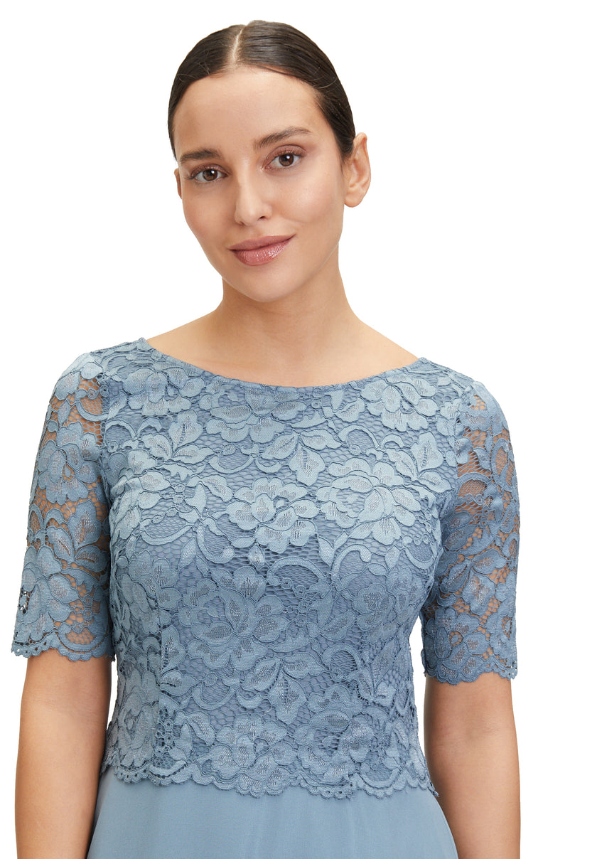 Cocktailkleid - Chiffon und Spitze