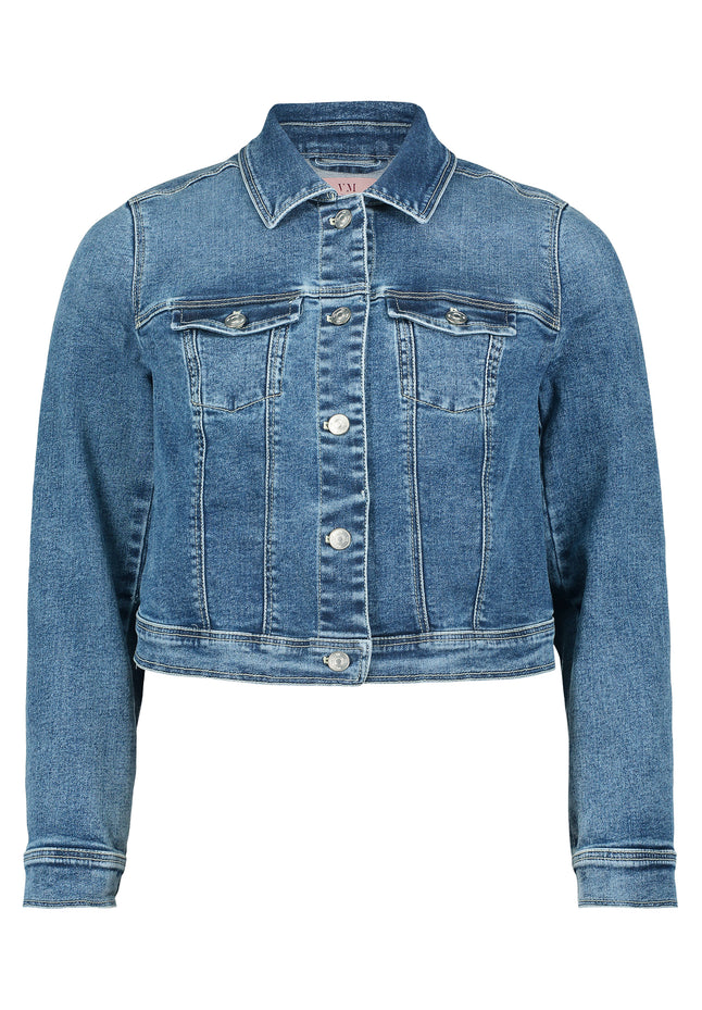 Jeansjacke - Cropped