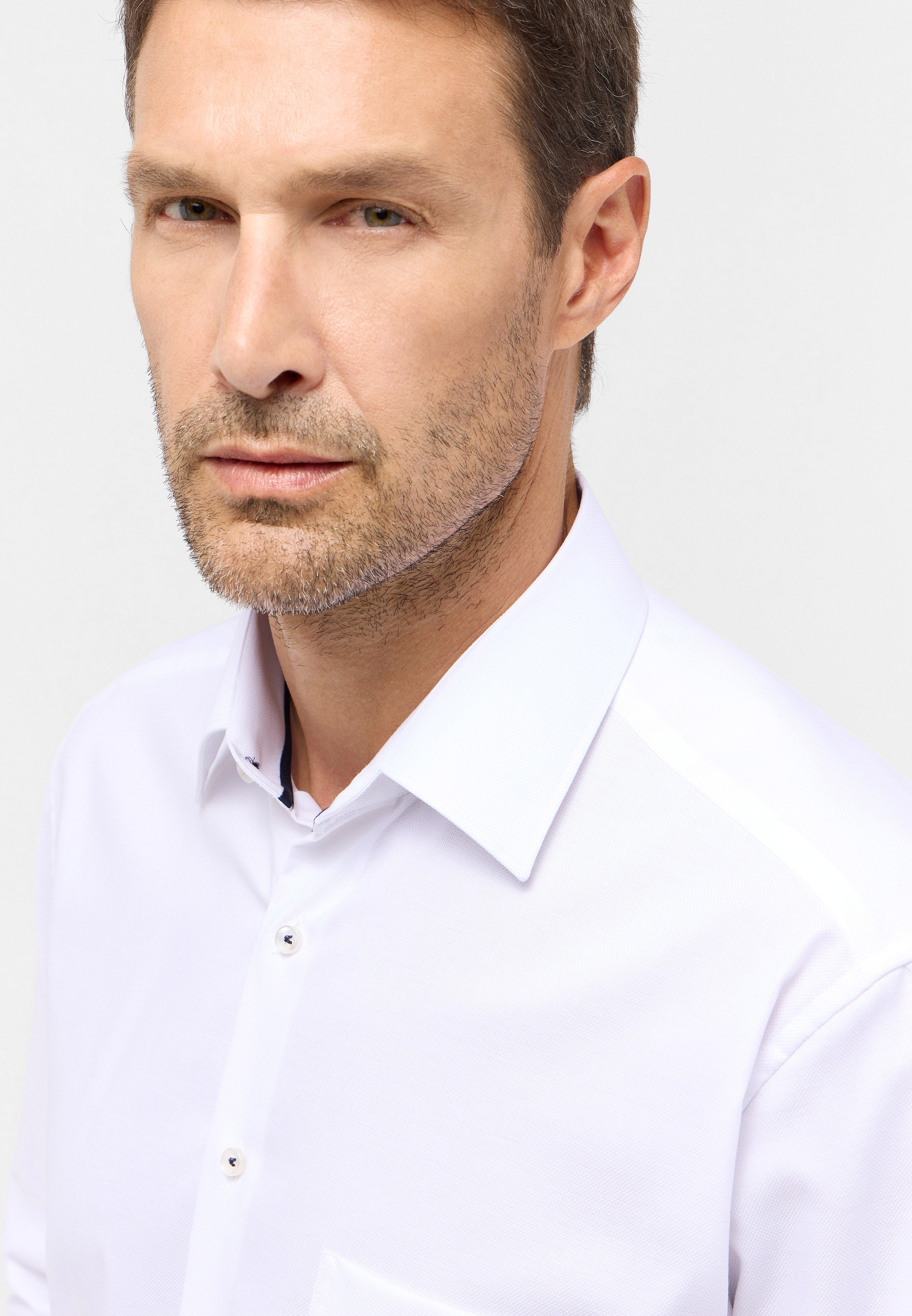 Businesshemd - Modern Fit - Natté