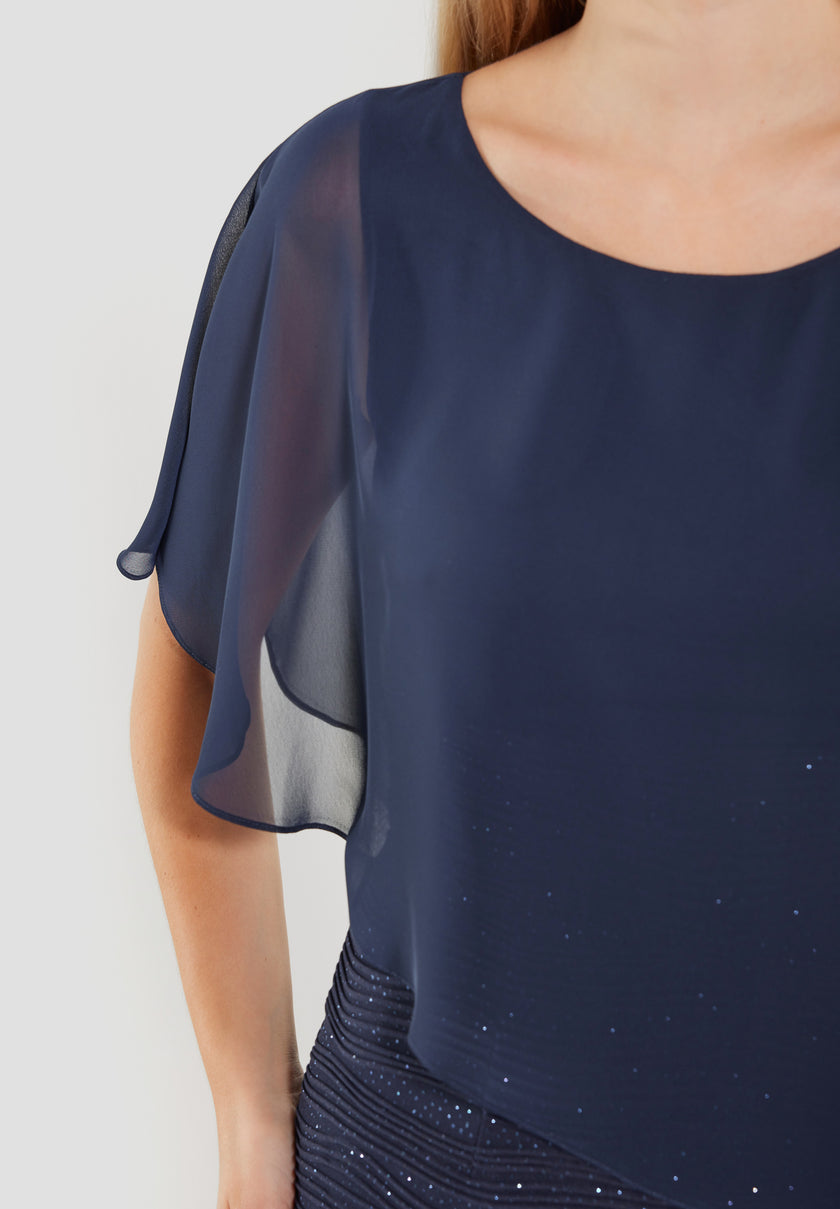 Cocktailkleid - Überwurf