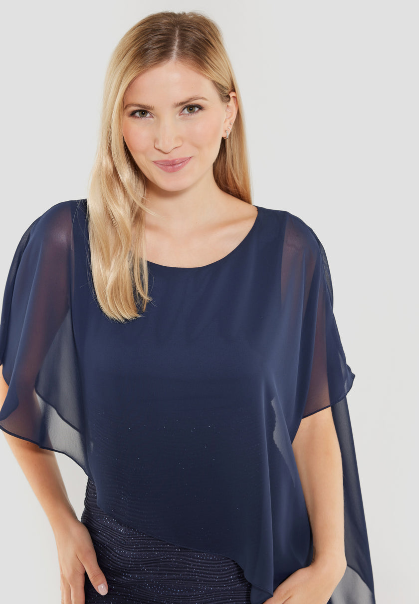 Cocktailkleid - Überwurf