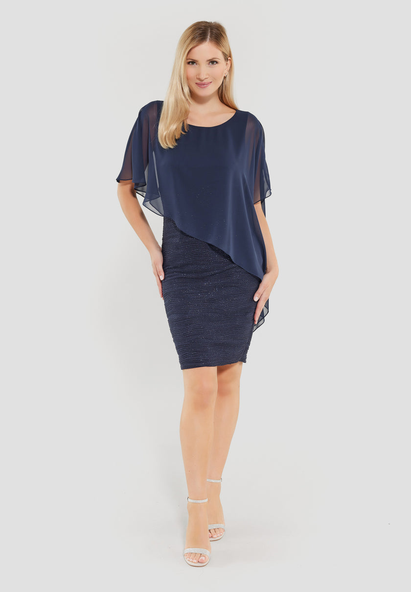 Cocktailkleid - Überwurf