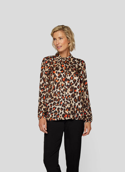 Bluse - Animalprint