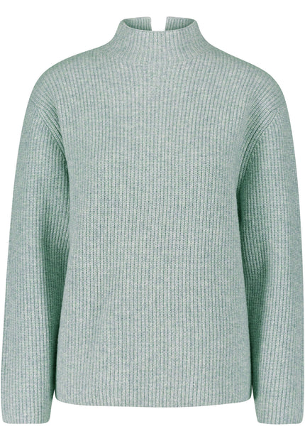 Strickpullover - Stehkragen