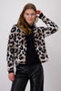 Strickjacke - Animalprint