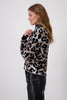 Strickjacke - Animalprint