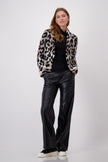 Strickjacke - Animalprint