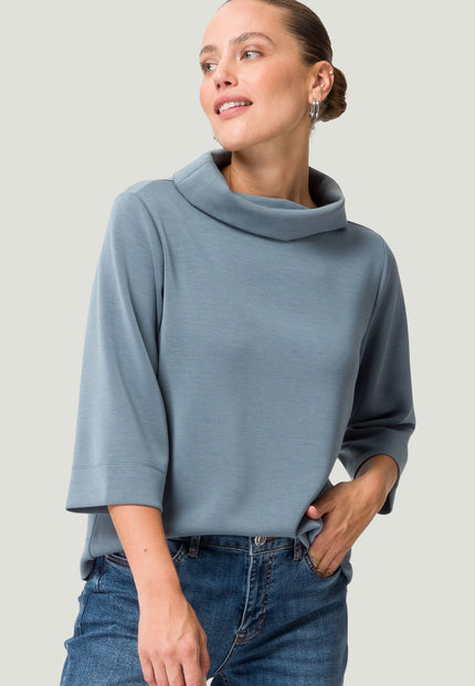 Sweatshirt - Turtleneck-Kragen