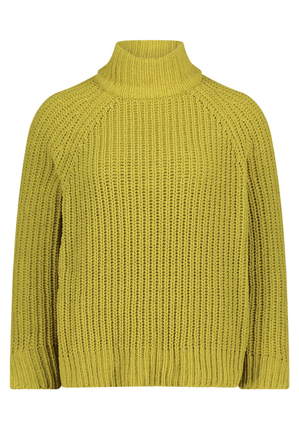 Strickpullover - Stehkragen