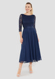 Cocktailkleid - Spitze und Chiffon