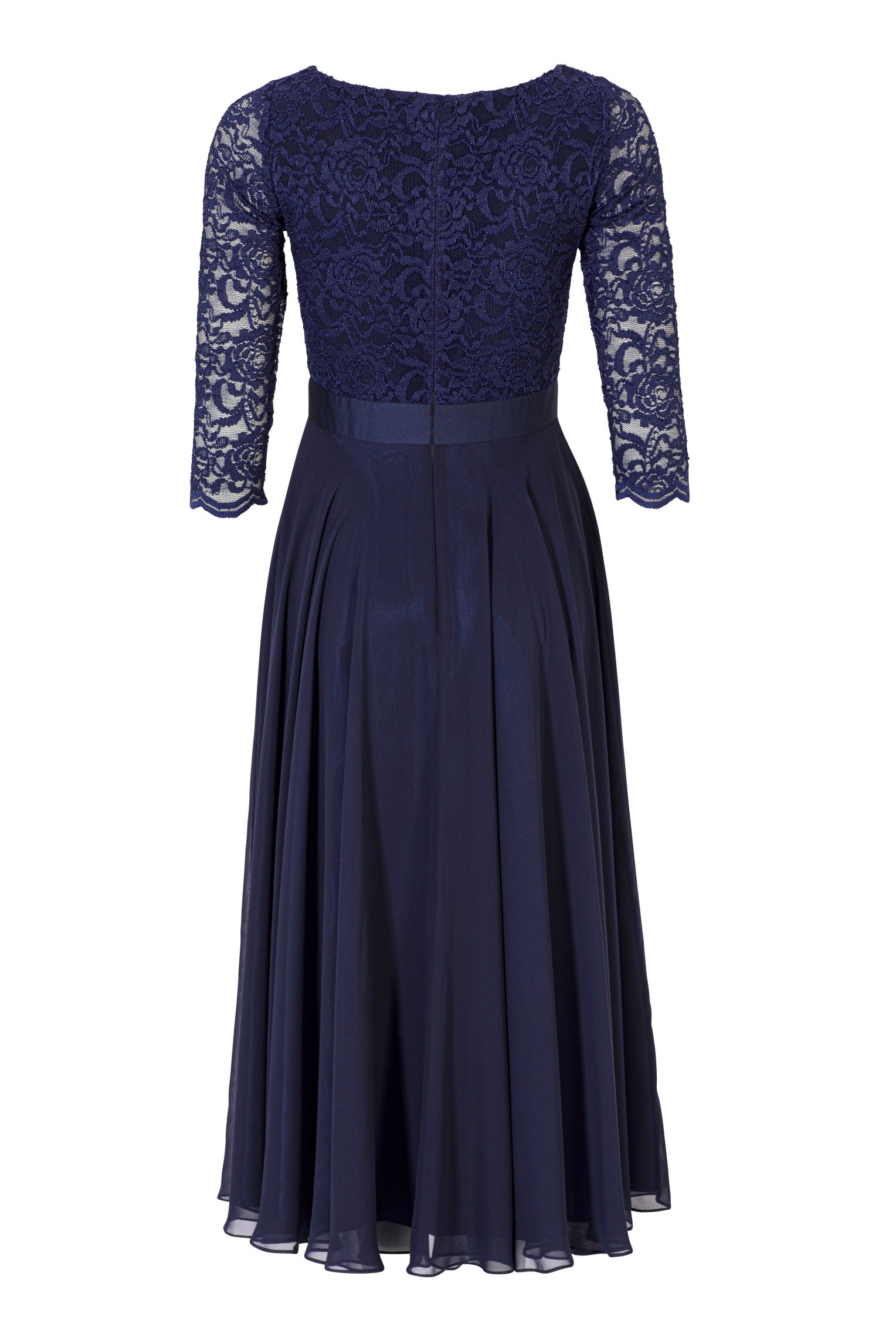 Cocktailkleid - Spitze und Chiffon