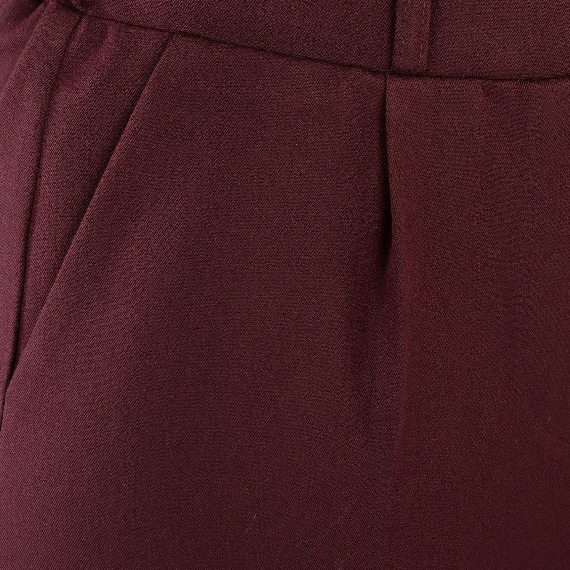 Stoffhose - verkürztes Bein