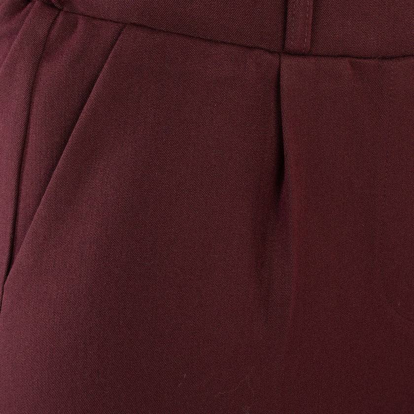 Stoffhose - verkürztes Bein