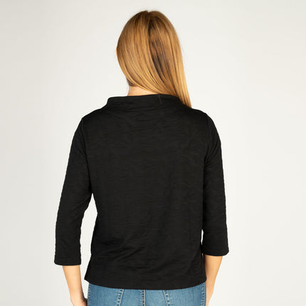 Sweatshirt - Loose Fit - 3/4 Arm
