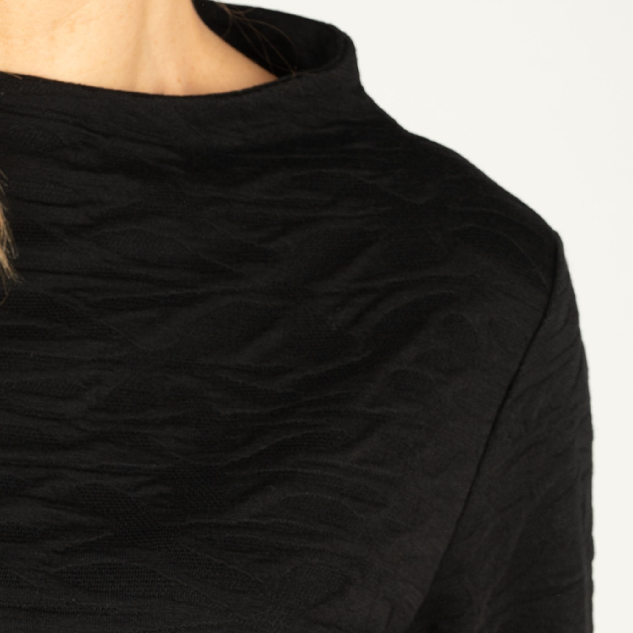 Sweatshirt - Loose Fit - 3/4 Arm