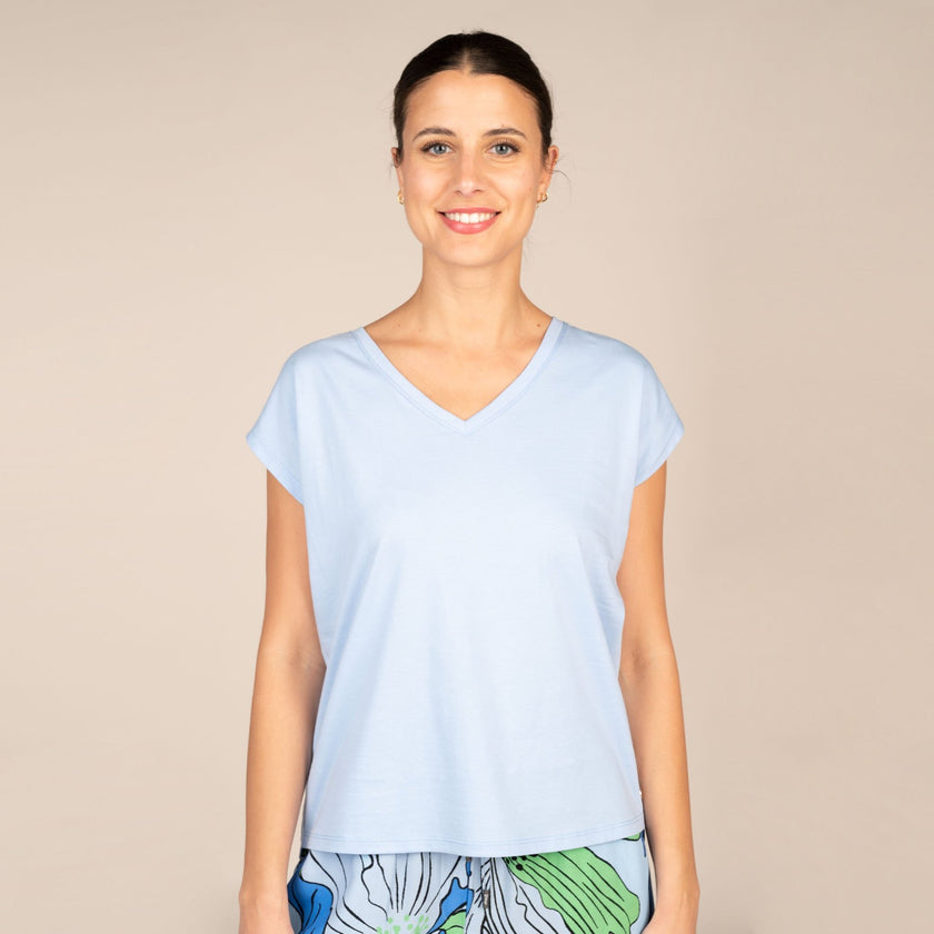 T-Shirt - Regular Fit - V-Neck