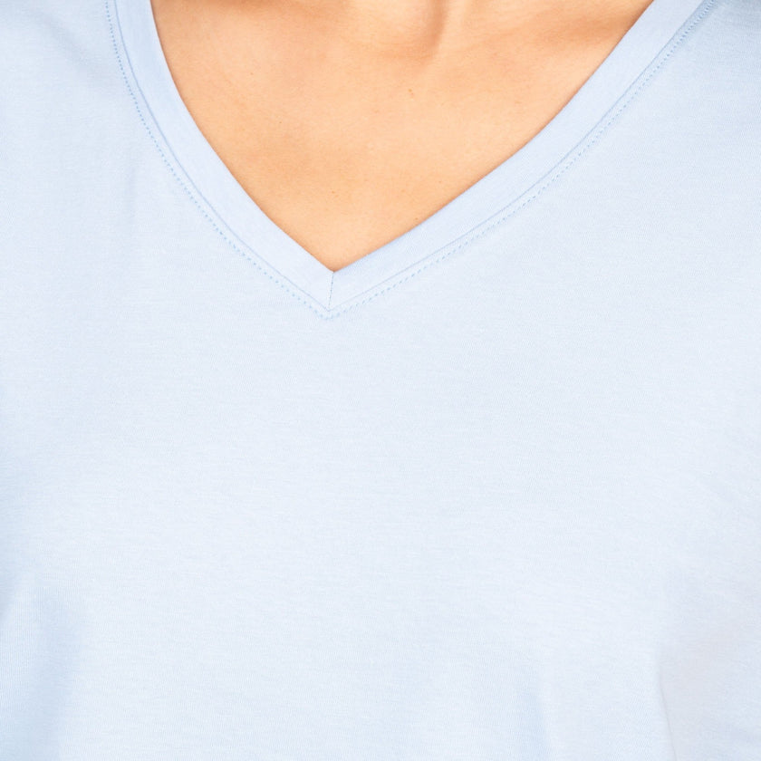 T-Shirt - Regular Fit - V-Neck