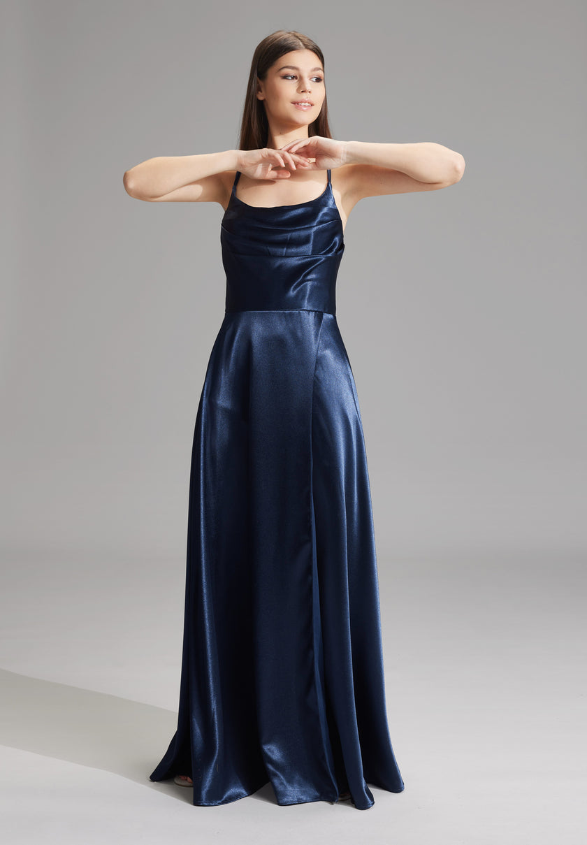 Abendkleid - Satin