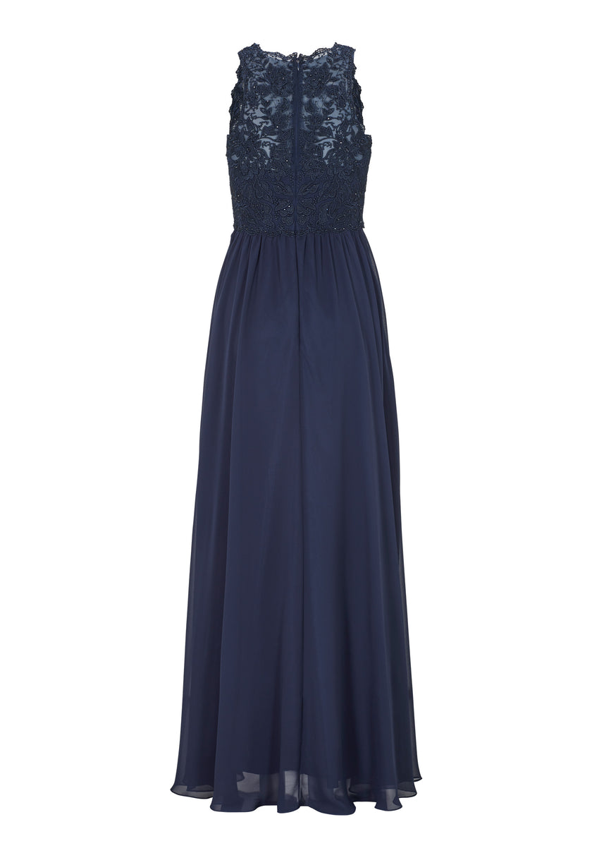 Abendkleid - floraler Spitze