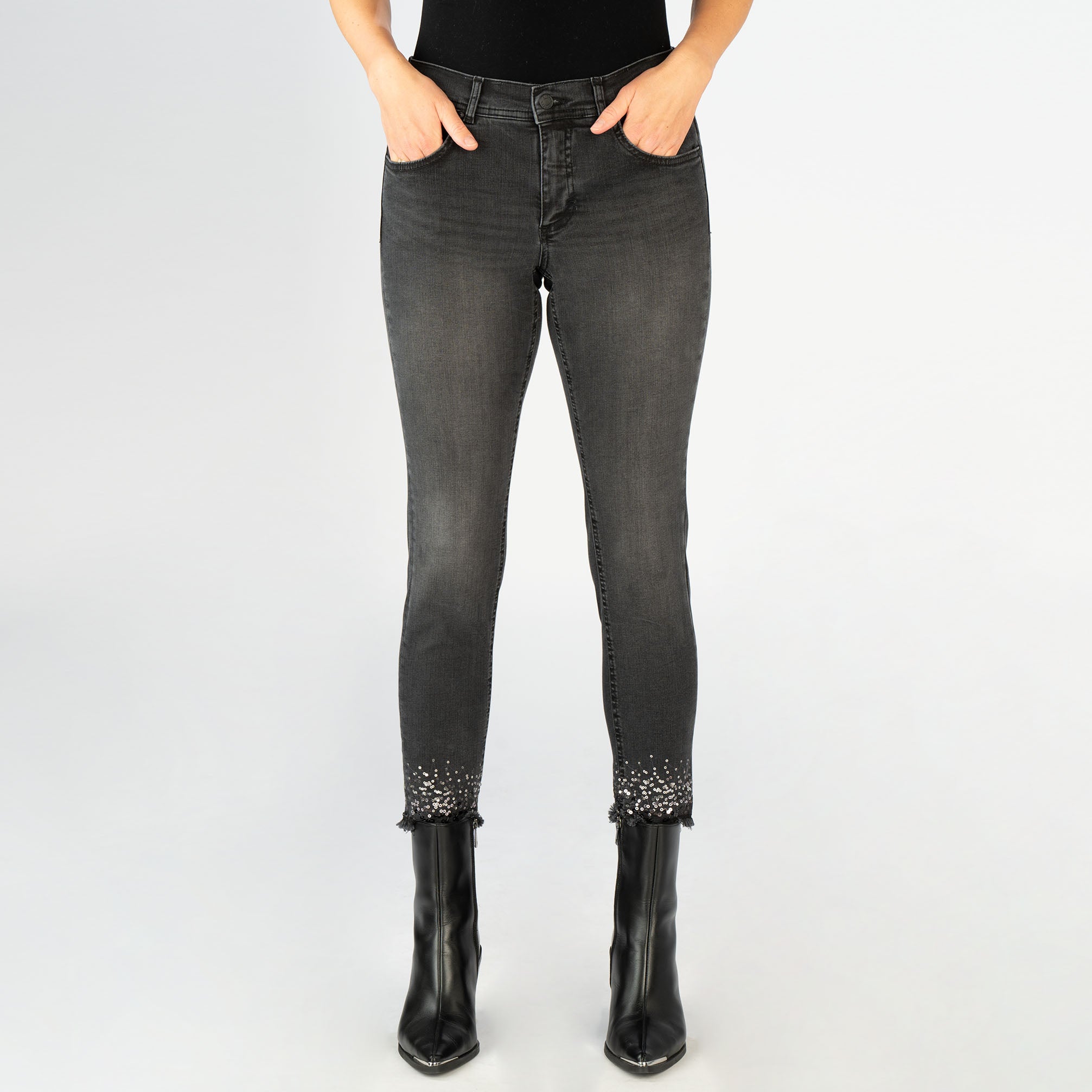 Jeans - Slim Fit - Ornella Pailletten