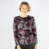 Strickpullover - Flower Jacquard