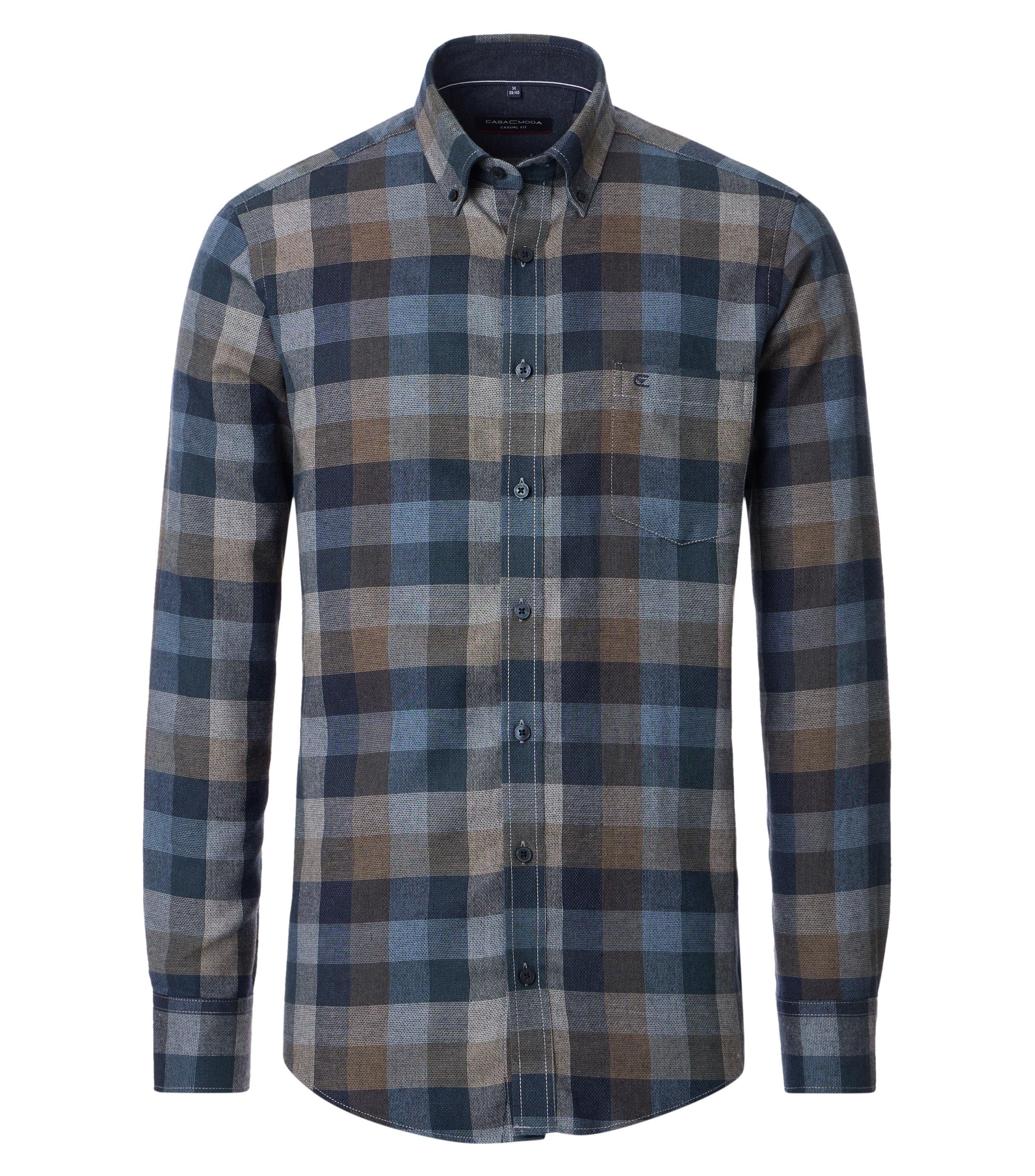 Casualhemd - Button Down Kragen