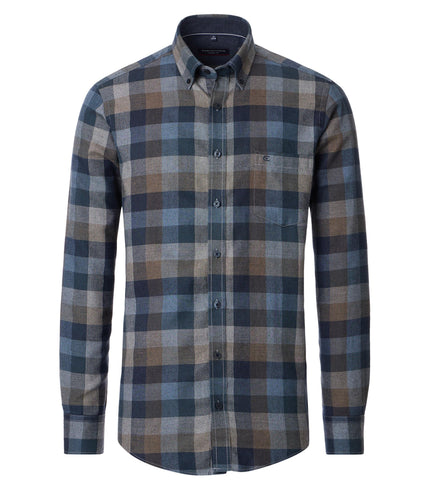 Casualhemd - Button Down Kragen