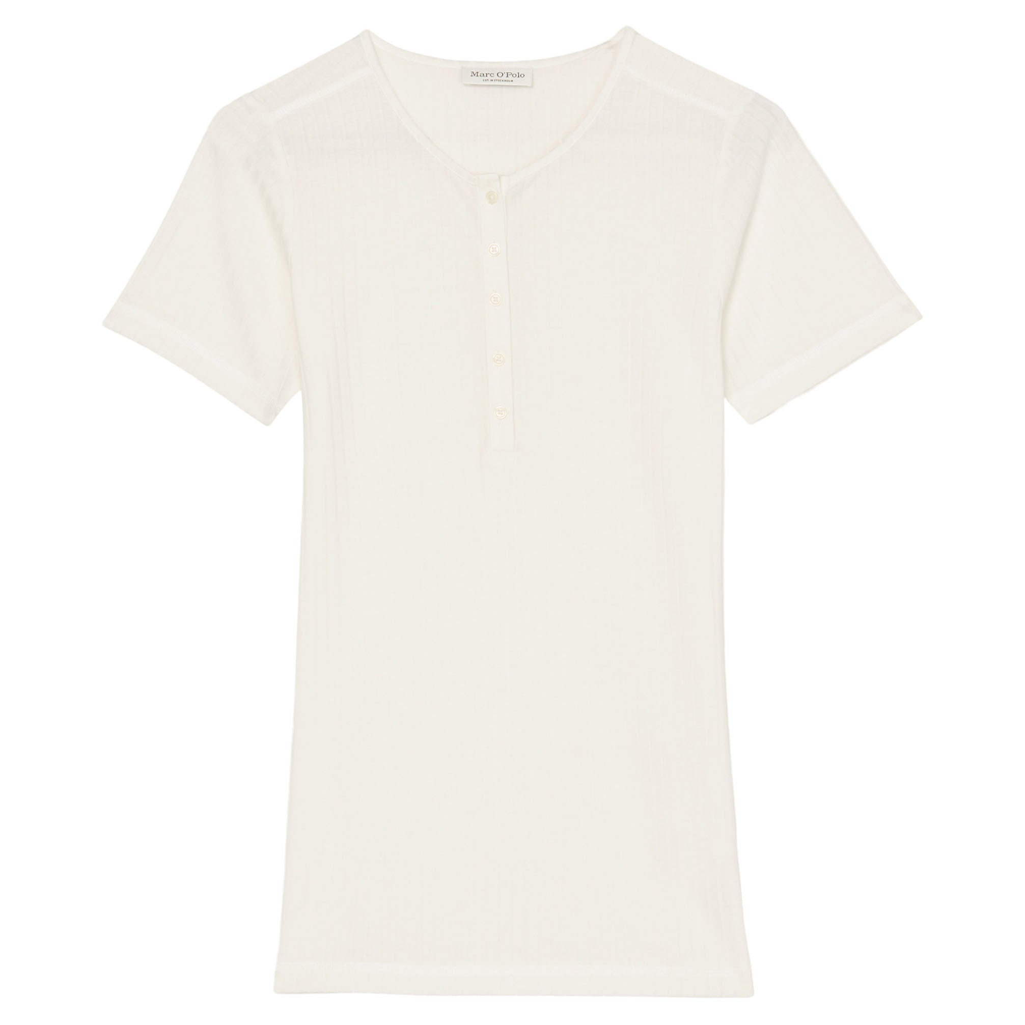 T-Shirt - Henley Ausschnitt