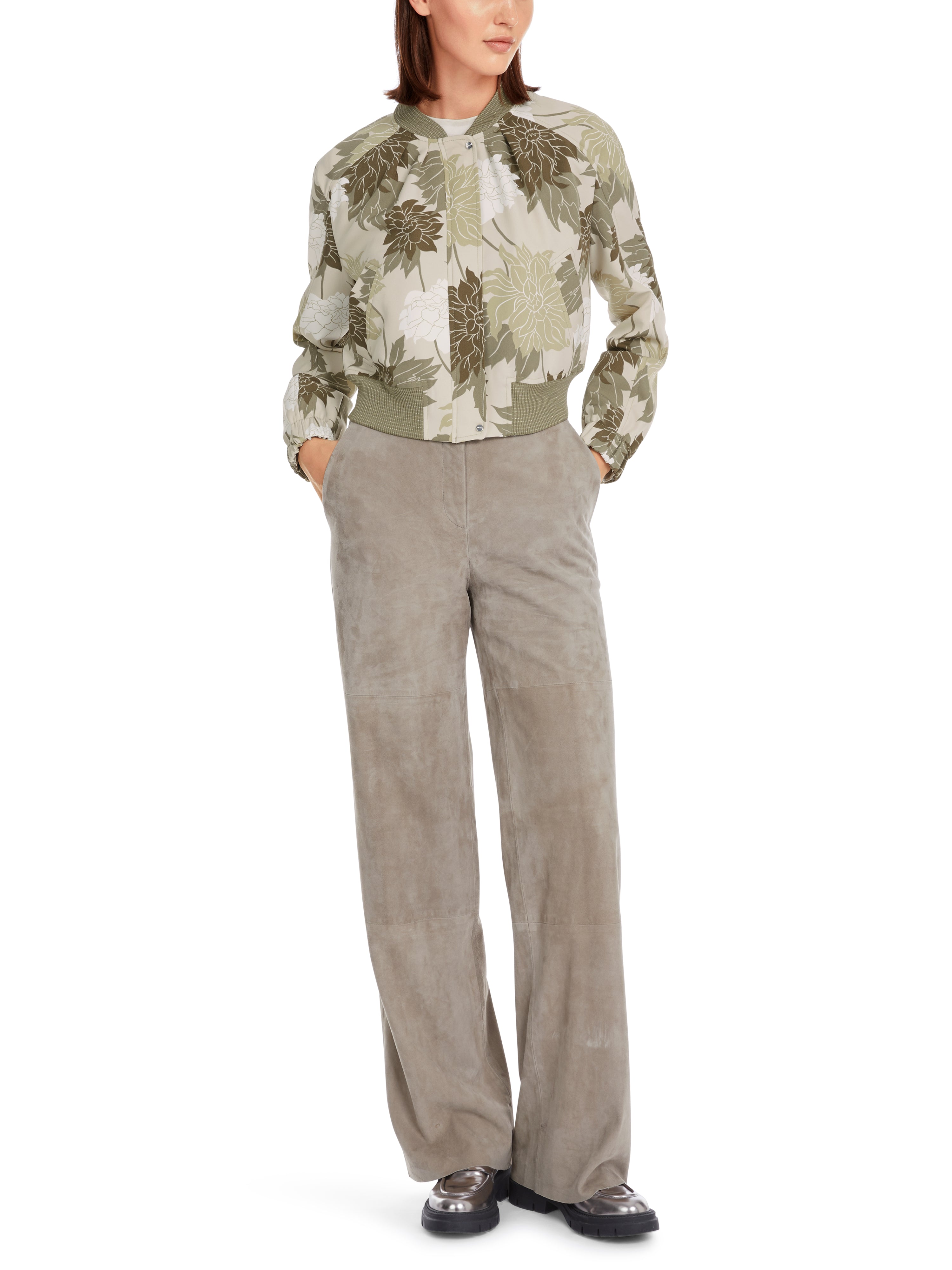 Blouson - Blütenprint