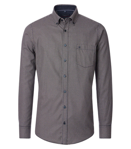 Casualhemd - Button Down Kragen