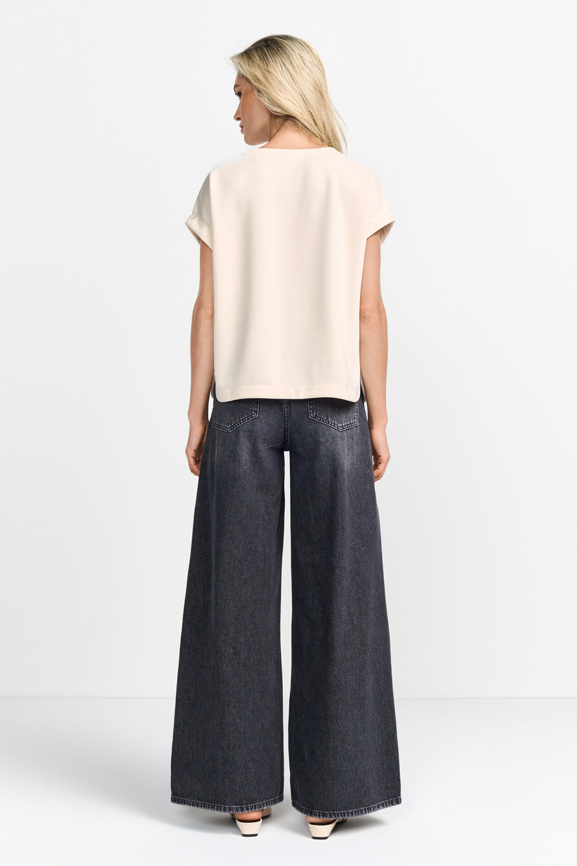 T-Shirt - Perlenbesatz