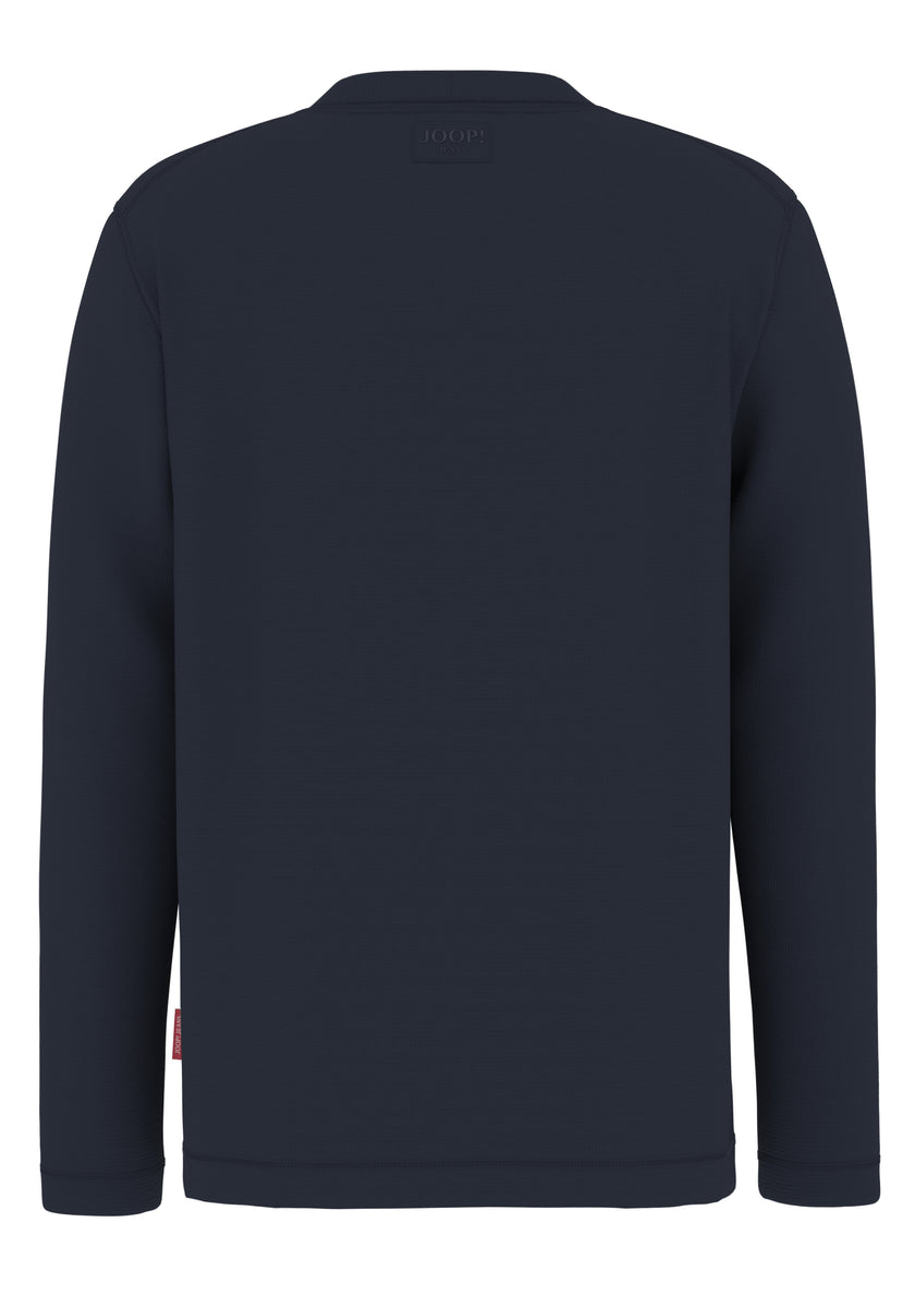 Sweatshirt - Knopfleiste