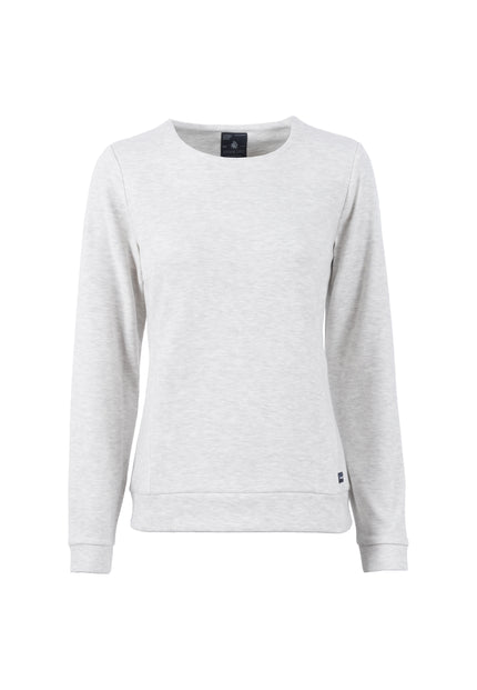 Sweatshirt - Melange-Optik