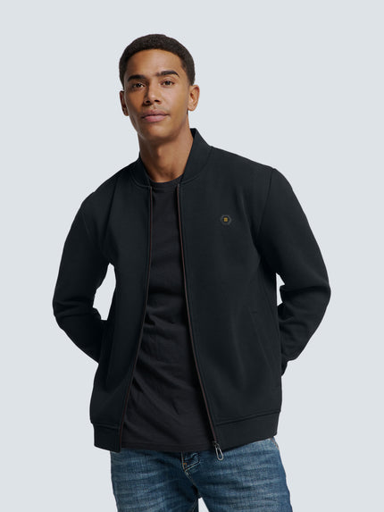 Sweatjacke - Stehkragen