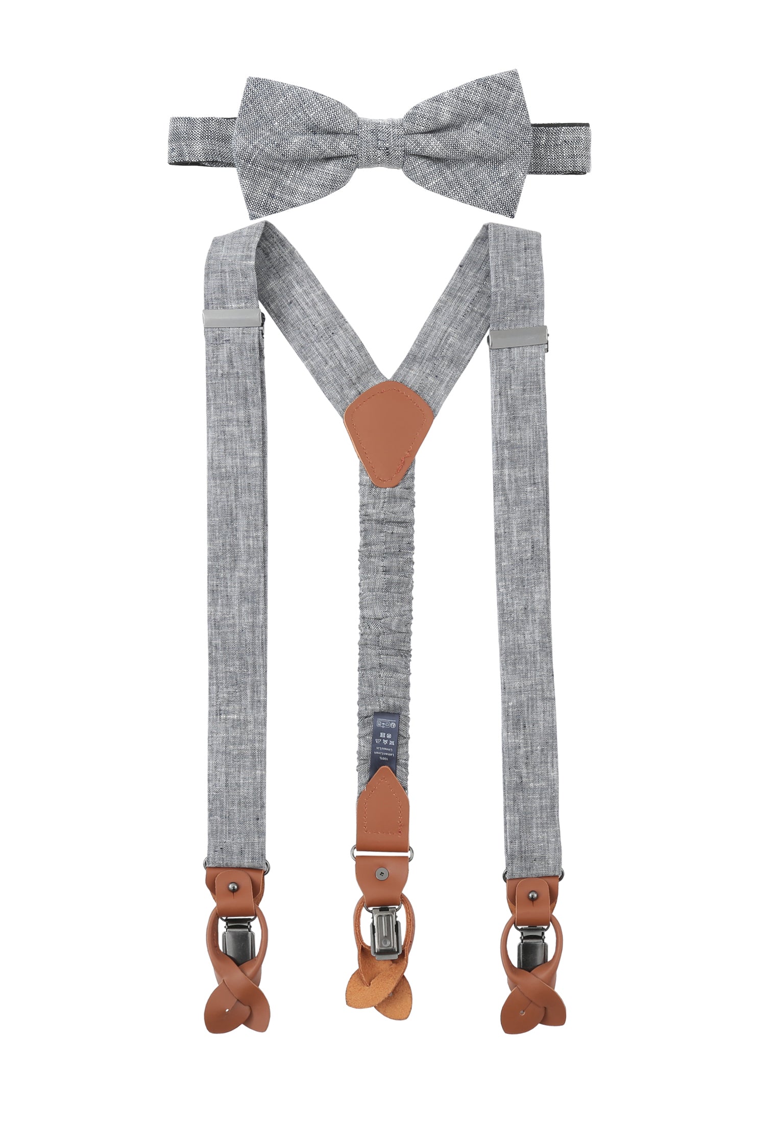 Set Hosenträger+Fliege Uni
