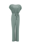 Jumpsuit - Material-Mix