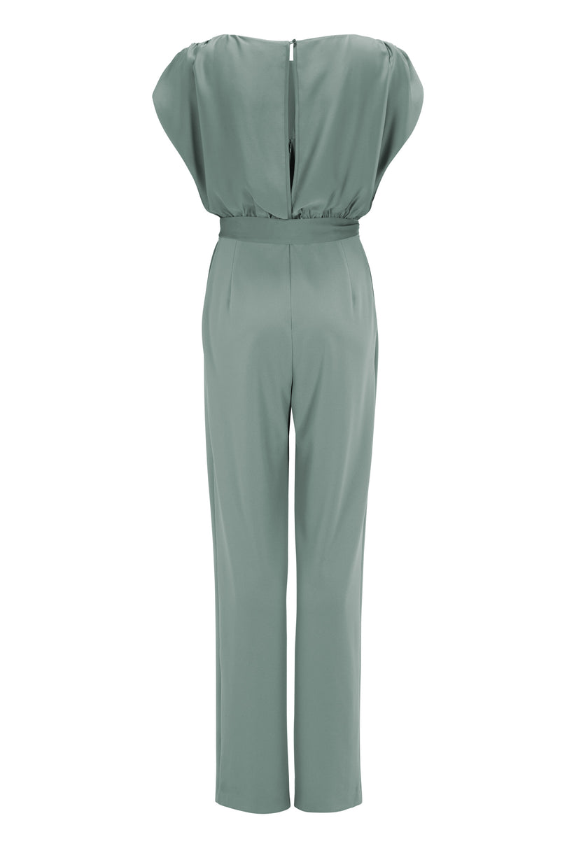 Jumpsuit - Material-Mix