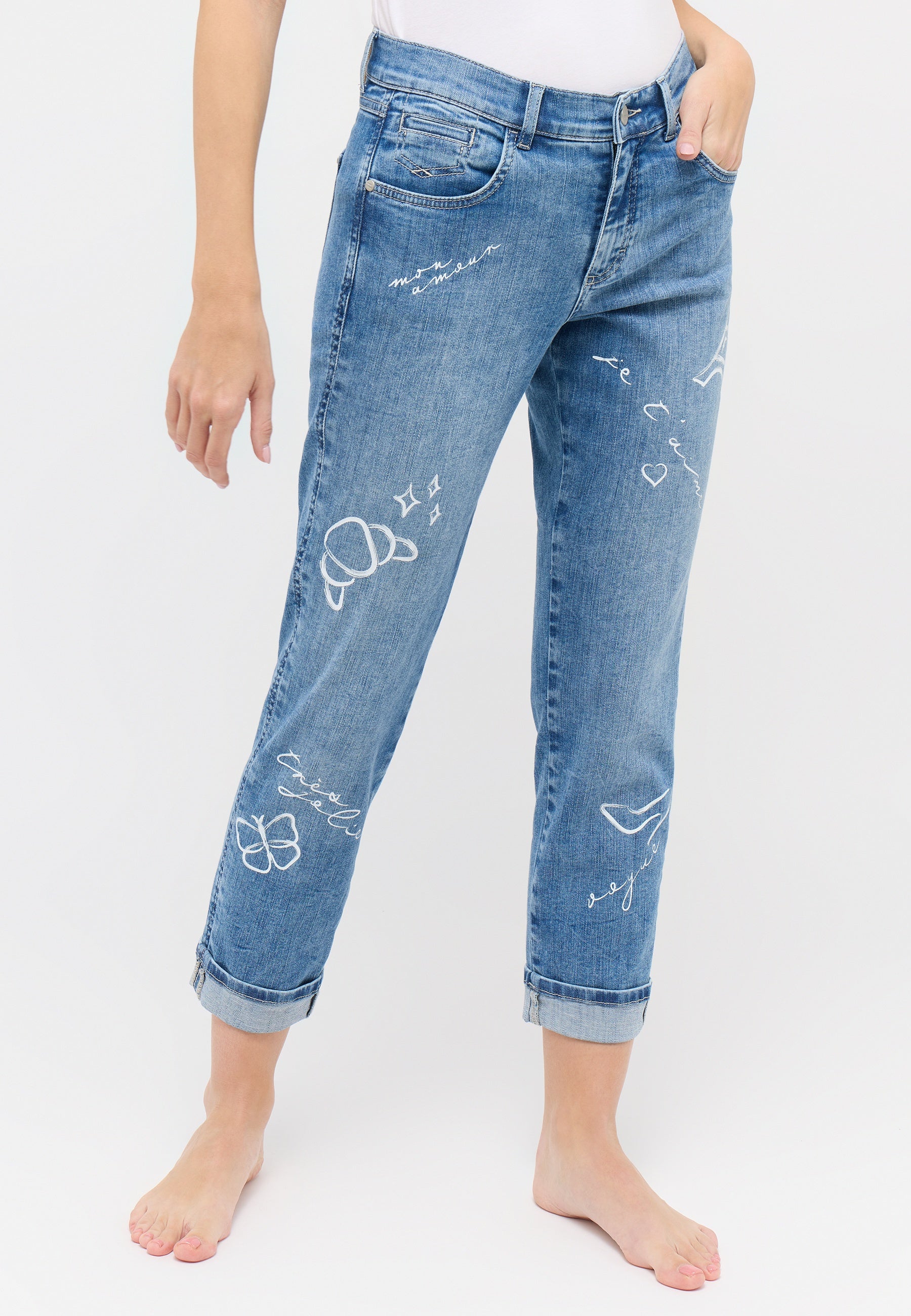 Jeans - Cropped - Darleen Paris