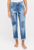 Jeans - DARLEEN CROP TU PATCH