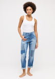 Jeans - DARLEEN CROP TU PATCH