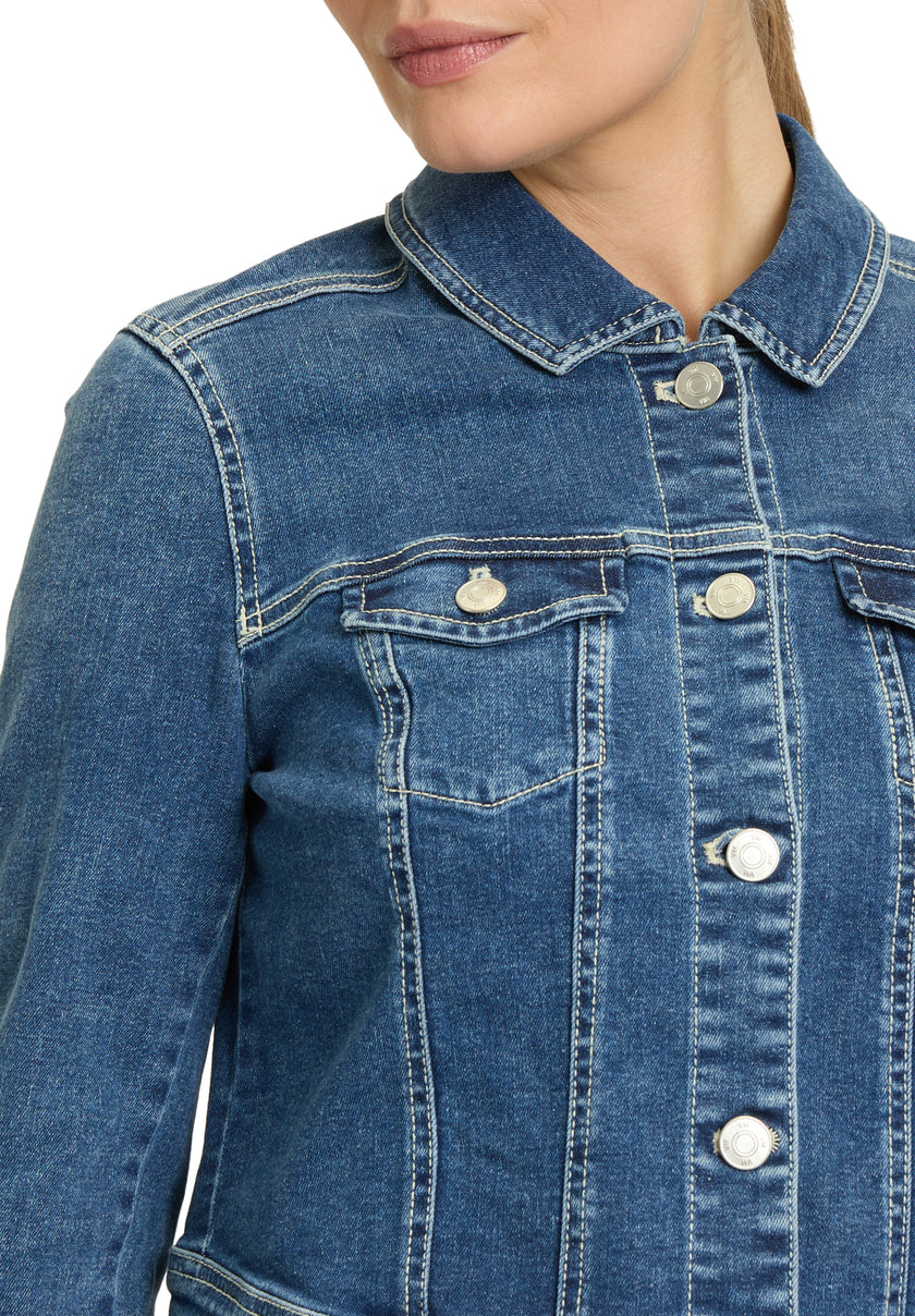 Jeansjacke - cropped