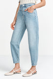 Jeans - Slouchy blue denim