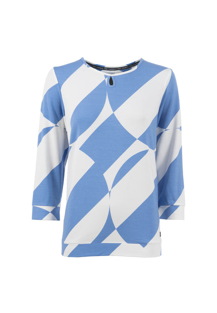 Leichtsweat 3/4 Arm - grafischer Print