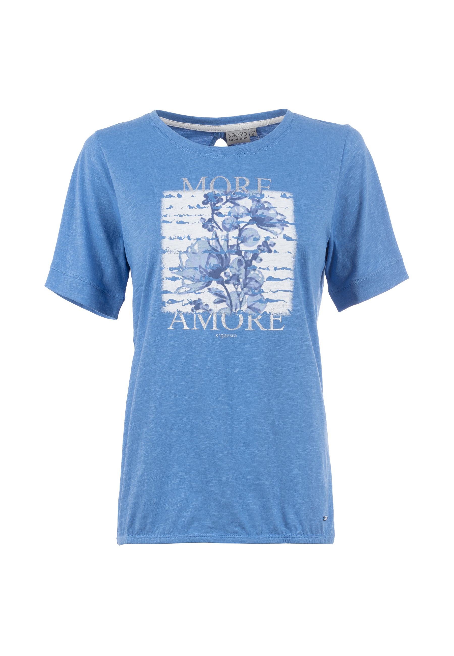 T-Shirt - floraler Frontprint