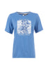 T-Shirt - floraler Frontprint